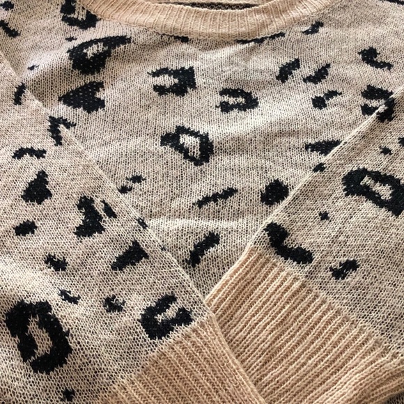 ✨Leopard Print Casual Sweater - Picture 3 of 3